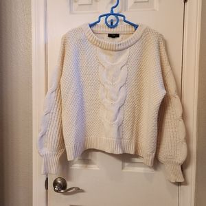 J. Crew wool blend chunky sweater size xs
